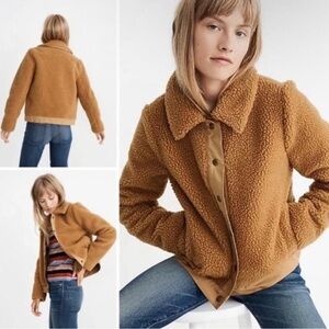 Madewell women’s Sherpa Jacket